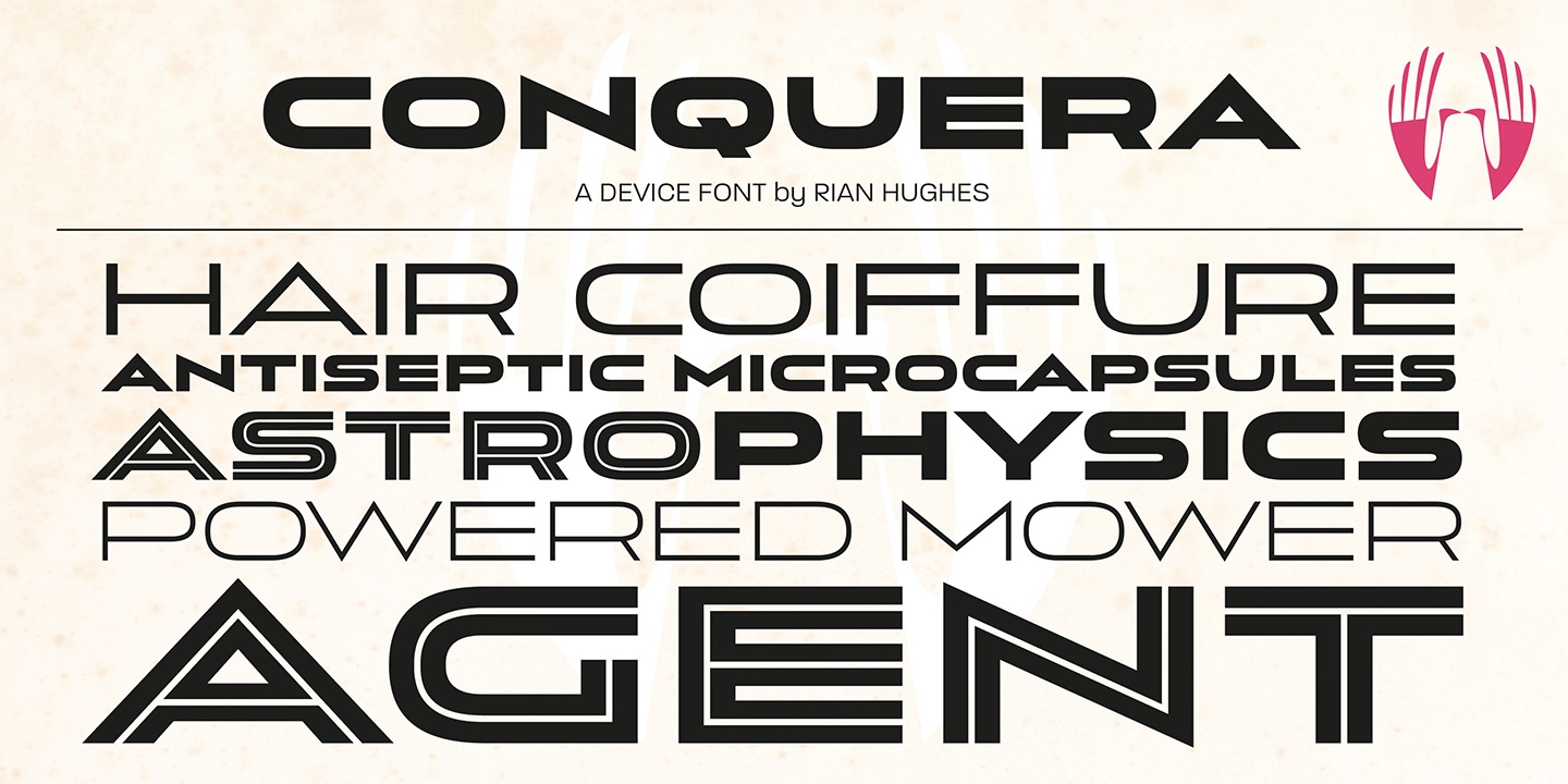 Example font Conquera #5